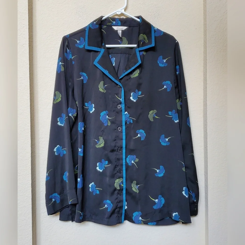 Soma Polyster 2pc Floral PJ Set.